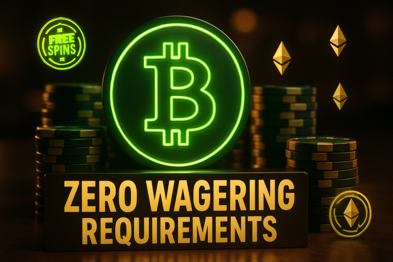 Crypto Casinos With Zero Wagering Bonus Requirements in 2026