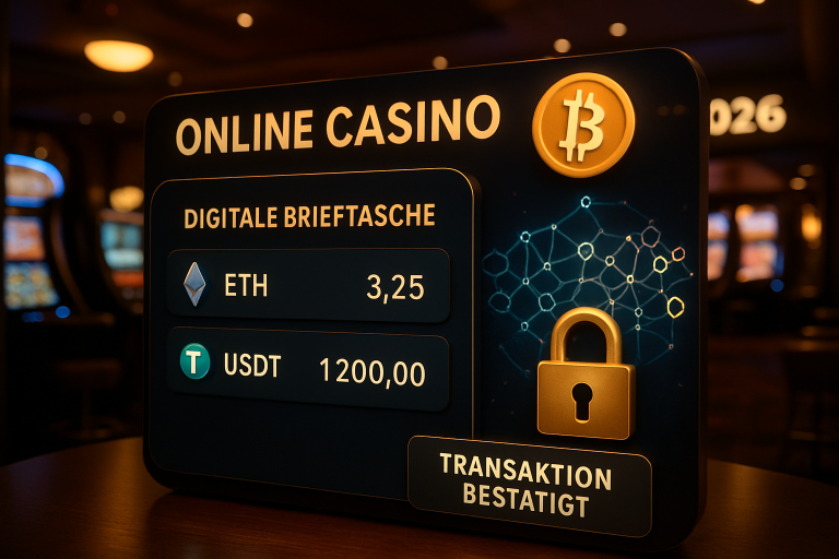 Deutsche Online-Casinos akzeptieren Kryptowährungen 2026
