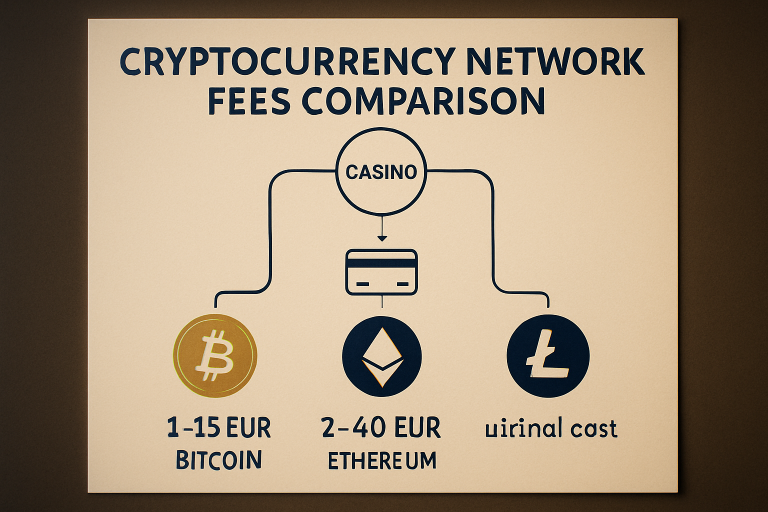 Krypto-Transaktionsgebühren: Kosten im Online Casino